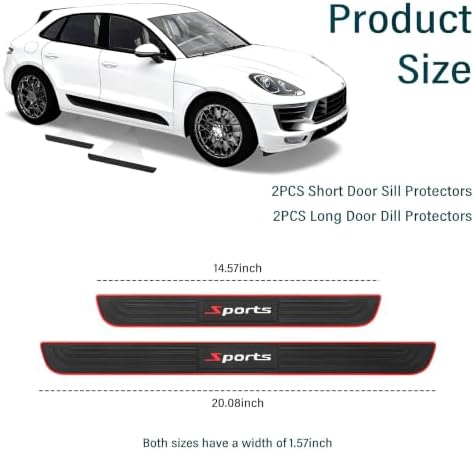 Car Door Sill Protector, Universal Waterproof Edge Guard - Image 3