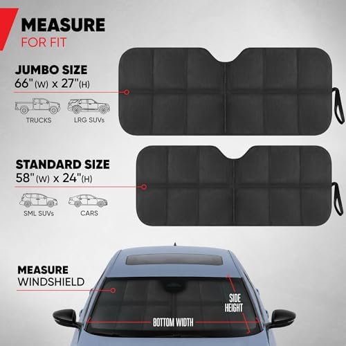 MotorTrend Accordion Windshield Sunshade - Image 4