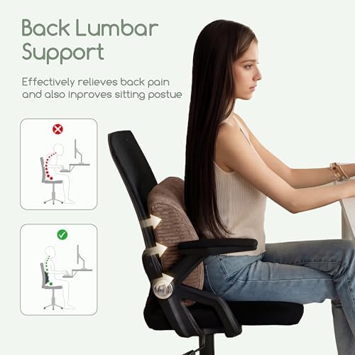 HIGOGOGO Lumbar Support Pillow for Recliner Chair/Accent Chair/Couch, Large - Image 7