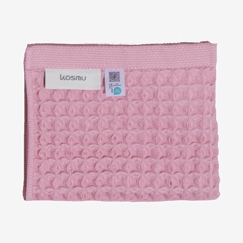 Luxury Organic Japanese Cotton Waffle Bath Towel | Thick, Quick Dry Bathroom by KOSMU