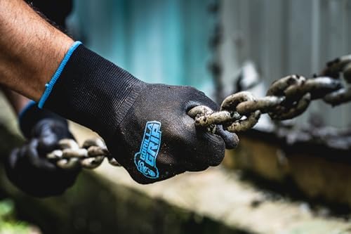 Gorilla Grip Work Gloves, Never Slip Maximum Grip All-Purpose, Gloves - Image 4