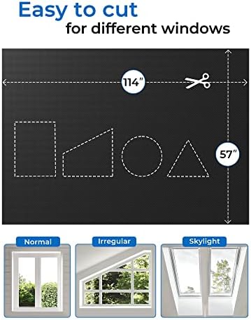 Sumobaby 114"x60" Portable Blackout Curtains Blackout Blinds - Image 4