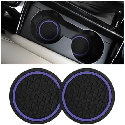 Mandark 2PCS 2.75 Inch Car Cup Holder Coasters by Unknown