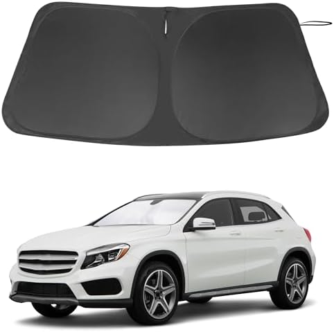 Windshield Sun Shade for 2015-2020 Mercedes Benz GLA Accessories by LHFLIVE