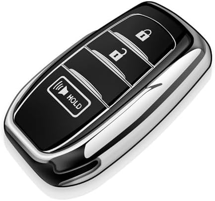 Tukellen for Toyota Key Fob Cover TPU Soft Protective Case for 2022-2026 by Tukellen