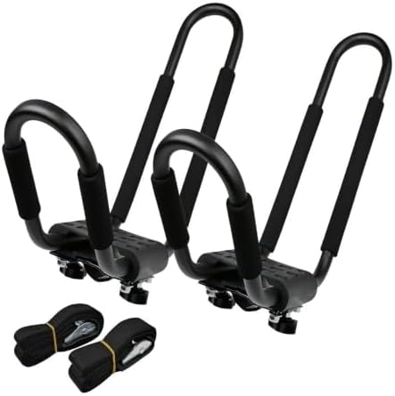 Kayak Roof Rack Carrier for Car Top Cross Bar Mount Holder by Unknown