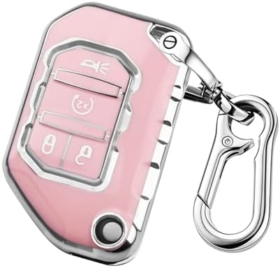 QBUC for Jeep Key Fob Cover by QBUC