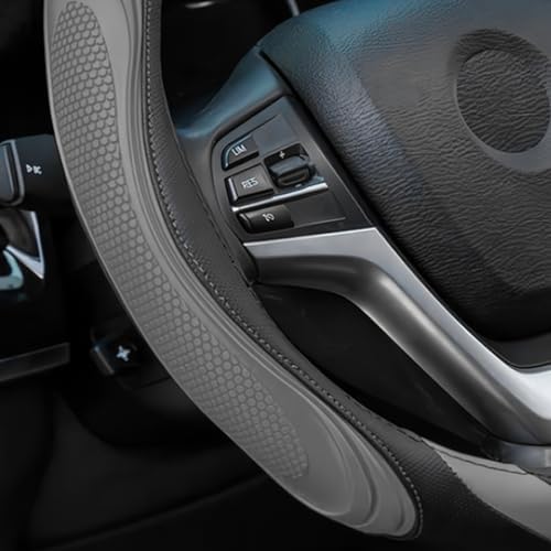 Osilly 15 Inch Artificial Leather Steering Wheel Cover - Image 6
