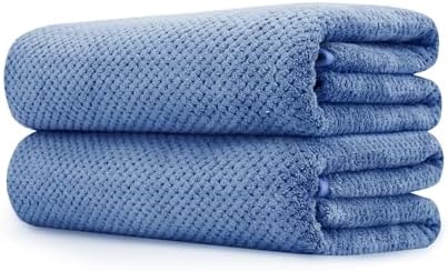 MaopaoBeauty 2 Pack Bath Towel Set 35" x 70", Extra Large Waffle Bath Towel Set by BESTCHOICEFORYOU%EF%BC%81