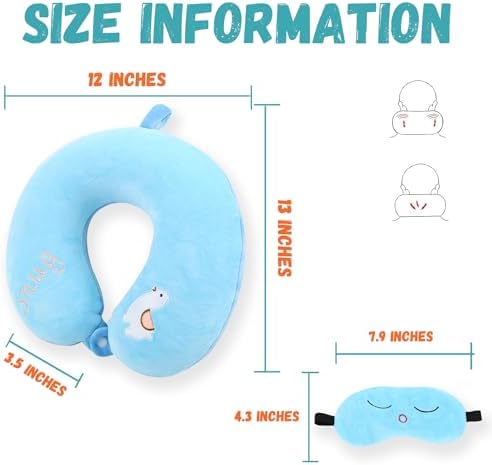 Kids Neck Pillow for Travel - Image 2