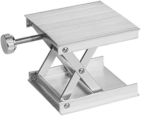 Aluminum Alloy Lab Scissors Jack Lab Lifter, Lab Jack Lift Stand Support by CALIDAKA