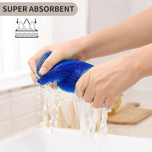 Kitinjoy 100% Cotton Waffle 6-Pack Kitchen Towels - Image 3