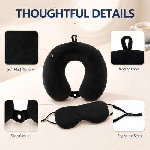 RAINFLOW Travel Neck Pillow Set - Image 3