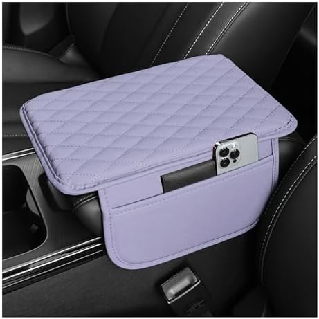 Stacool Upgraded Car Center Console Cover, Microfiber Leather Car Armrest Cover by Unknown