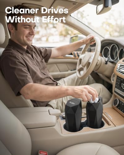 HOTOR Car Trash Can with Lid, 1 Pack - Image 2
