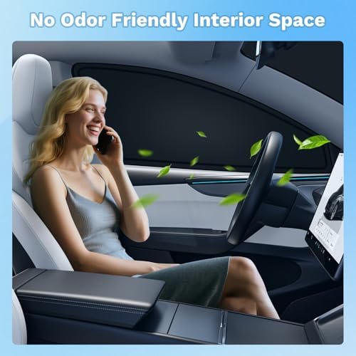KUST Car Window Shades for Toyota 4Runner 2025-2026 Windshield Sun Shade Side - Image 6