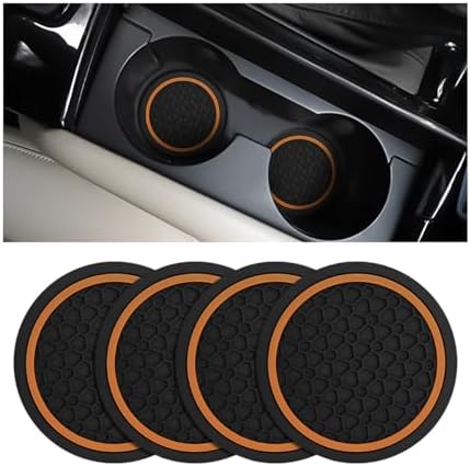 Mandark 4PCS 2.75 Inch Car Cup Holder Coasters by Unknown