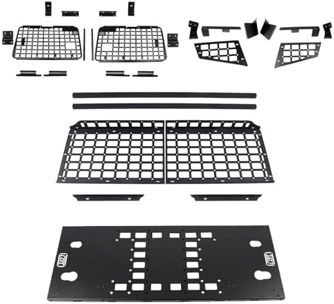 CTH for Jeep Wrangler JL 2dr 2018-2023 MOLLE Panel Cargo Organizer Storage - Image 4