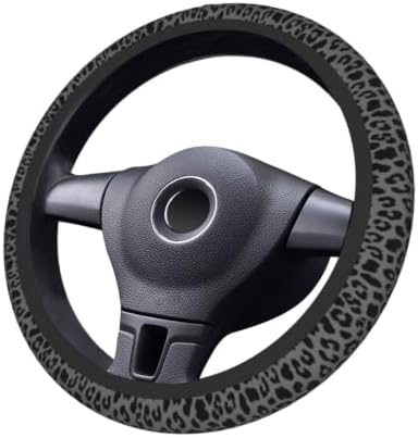 Leopard Steering Wheel Covers Non Slip Neoprene Steering Wheel Protector Cover - Image 7