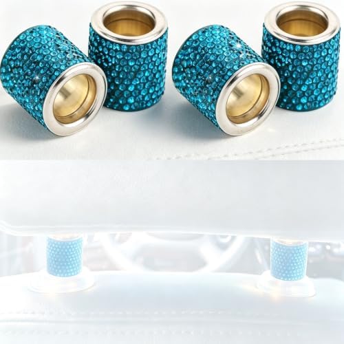 4PCS Bling Auto Headrest Decor Rings by ANTARATILA