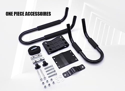 FENQING-YAluminum J-Bar Rack Universal Kayak Roof Rack Canoe Boat Surf Ski - Image 7