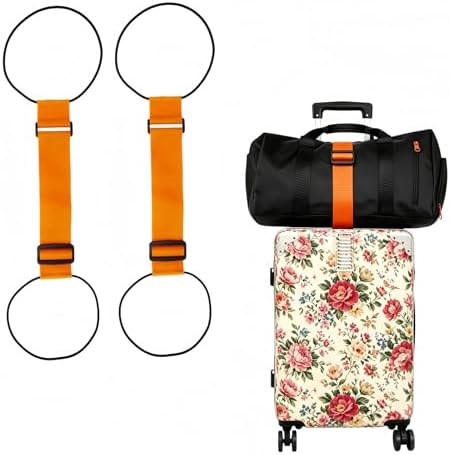Adjustable Luggage Straps by Unknown