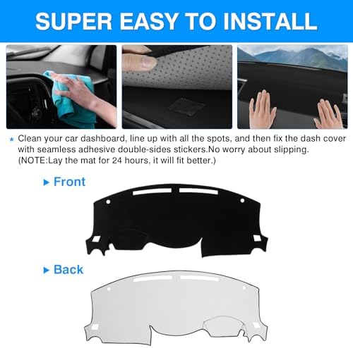 Autorder Dashboard Cover Mat for 2013-2020 Nissan Pathfinder Accessories Dash - Image 5