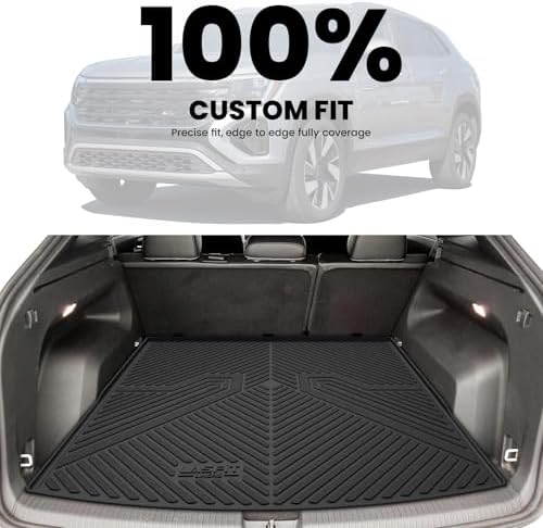 LASFIT Trunk Mat for Volkswagen Atlas Cross Sport 2020-2026, Custom Fit - Image 3
