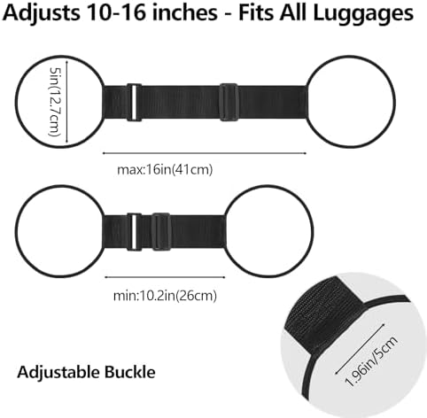 BILIONE Adjustable Luggage Connector Straps - Image 4
