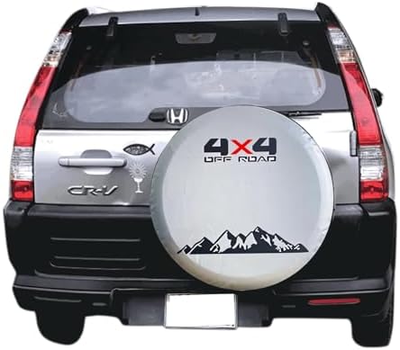 for Toyota Ford Cars, Suzuki SUVs, Honda CR-V Spare Tire Cover, Back Spare by TRIBONES