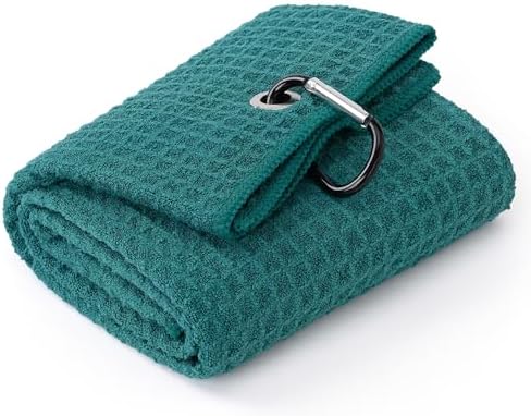 Mile High Life Golf Towel 16x24 inch, Upgraded Large Waffle Weave by MileHighLife
