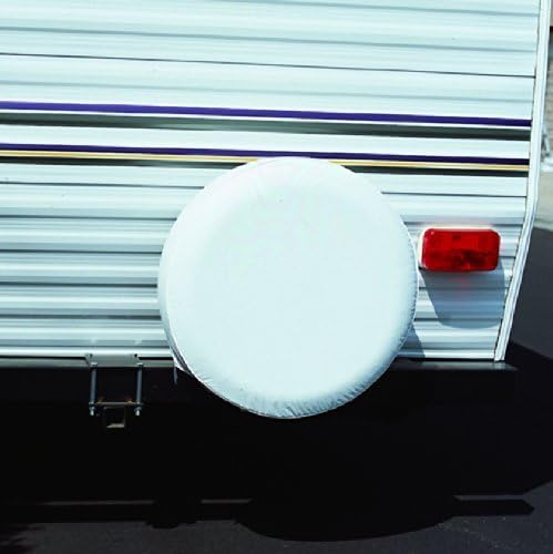 ADCO 1752 Polar White Vinyl Spare Tire Cover B - Image 2