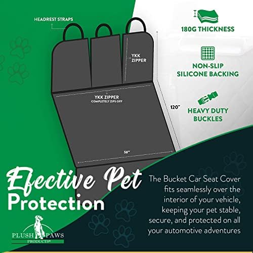 Plush Paws Products Convertible Cargo Liner | Diamond Stitching | Washable & - Image 2
