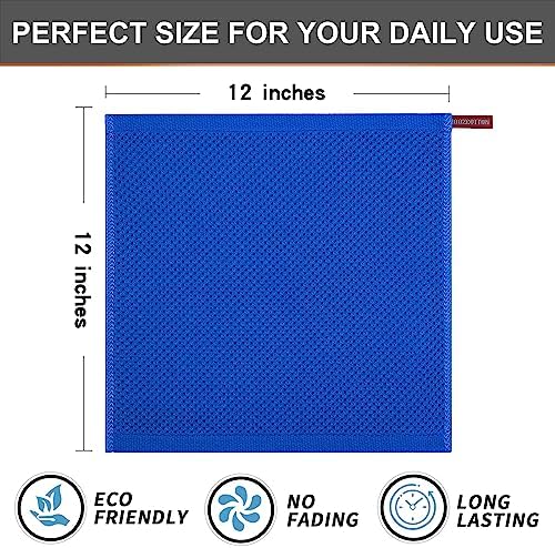 Kitinjoy 100% Cotton Waffle 6-Pack Kitchen Towels - Image 5