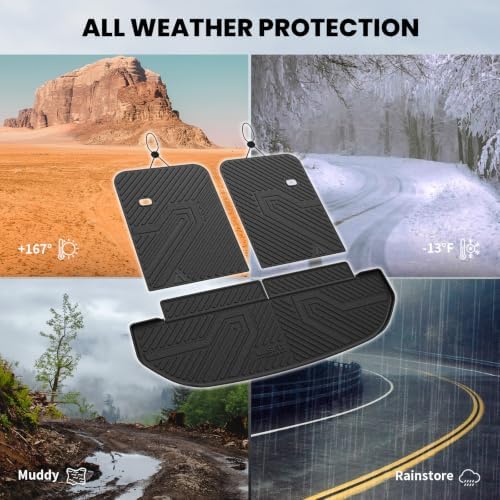 LASFIT Cargo Mats for Kia Sorento 7-Seat 2020 2019 2018 2017 2016 - Image 6
