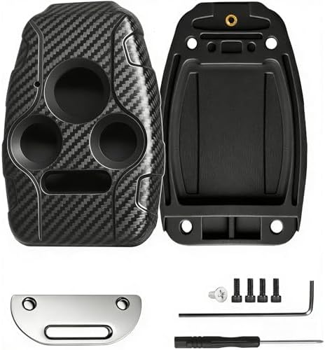 Key Fob Shell for Honda Accord, Civic EX, Carbon Fiber by LEHDE