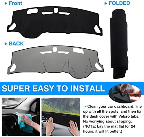 Autorder Dashboard Cover Mat for 2021-2025 2026 Chevrolet Trailblazer - Image 5