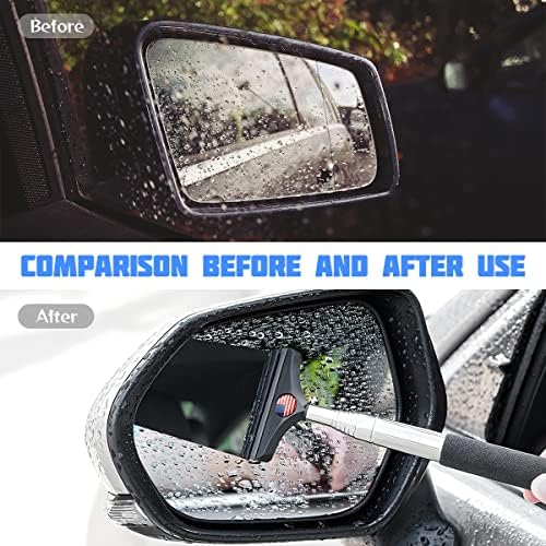 8sanlione 38.6 Inch Telescopic Mirror Squeegee - Image 3