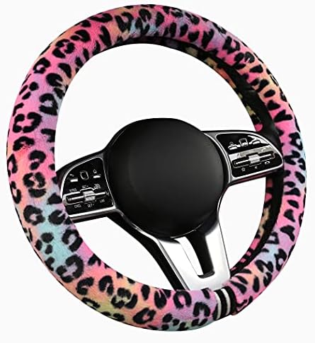 Embroidery Cute Steering Wheel Cover Stitched Girly, Sweat Absorption, by SOBONITO