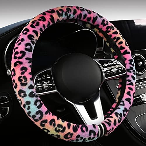 Embroidery Cute Steering Wheel Cover Stitched Girly, Sweat Absorption, - Image 2