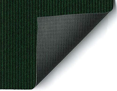 KOECKRITZ Heavy Duty Durable All Weather Indoor/Outdoor Non Slip Entrance Mat Rugs and Runners for Office Business Building Home Garage Front Door (4' x 14', Green)