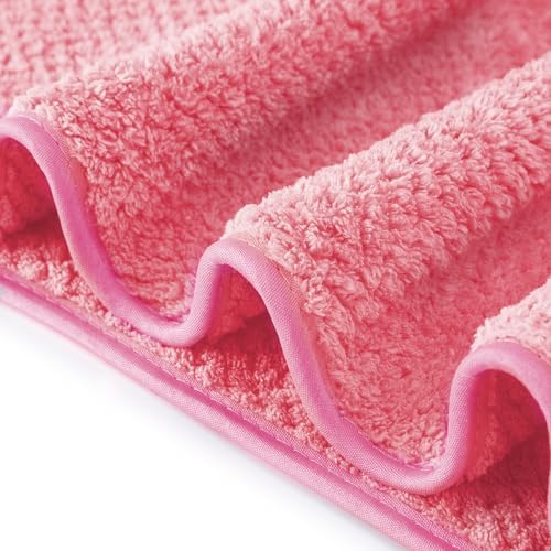 MaopaoBeauty Microfiber Bath Towel Set Pack of 2, 35 x 70 Inches - Image 5
