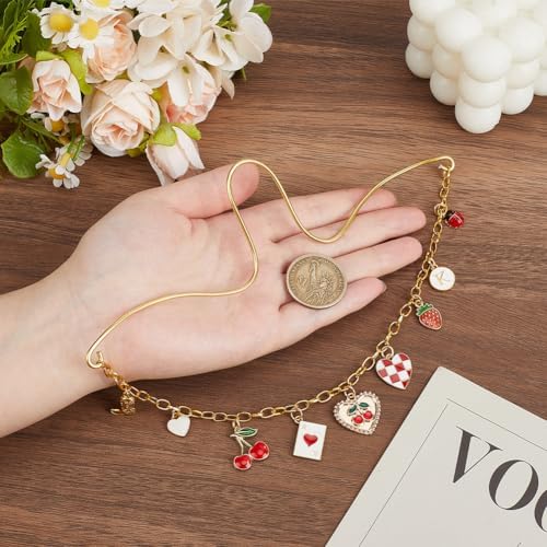 Rearview Mirror Charm for Car Aluminum Chain - Image 3