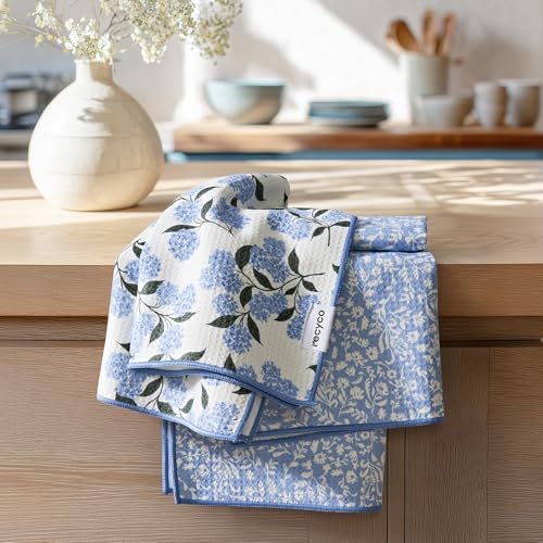 RECYCO Waffle Kitchen Towel Set of 2 by RECYCOHOMECOLLECTION