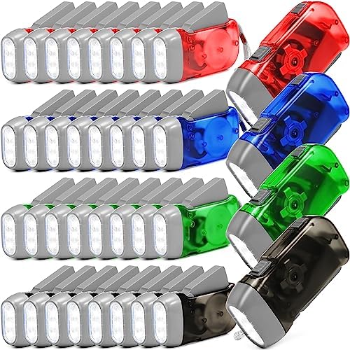Treela 36 Hand Crank Flashlights by Treela