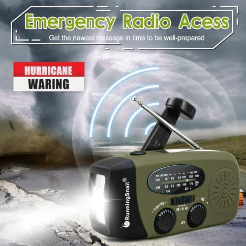 RunningSnail Hand Crank Emergency Radio - Image 2
