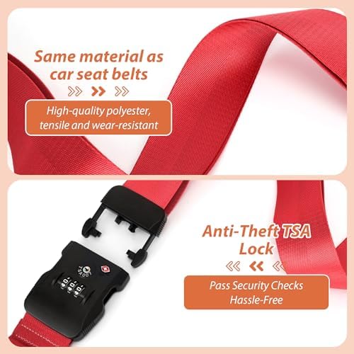 TSA Approved Luggage Straps - Image 6