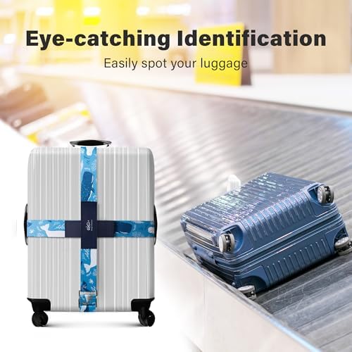 Luggage Straps for Suitcases, Adjustable Luggage Elastic Belt, Travel - Image 2
