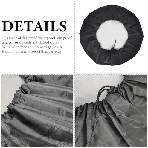 Warrior Mental Health Awareness Tire Covers, Dust-Proof Weatherproof Wheel - Image 2