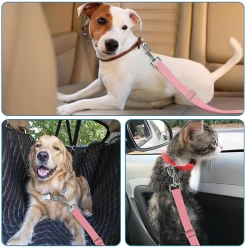 Adjustable pet cat and Dog car seat Belt，The Lanyard is Flexible and Adjustable - Image 6